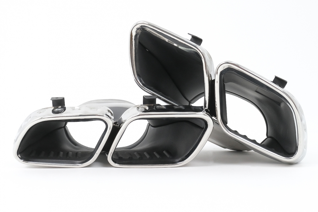 Difuzor Bara Spate cu Ornamente Evacuare Mercedes GLS Class X167 (2019-up) GLS63 Design Performance AutoTuning