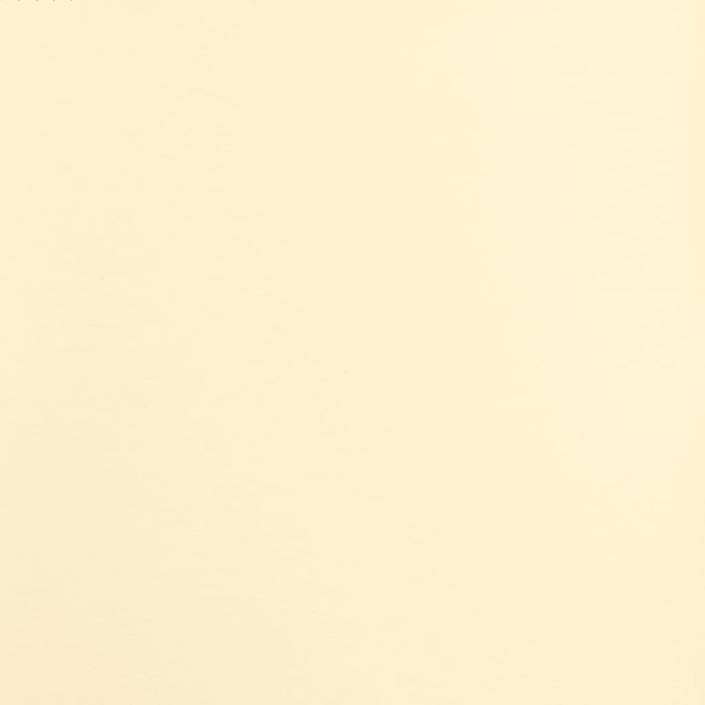 Fotoliu rabatabil, crem, piele ecologică GartenMobel Dekor