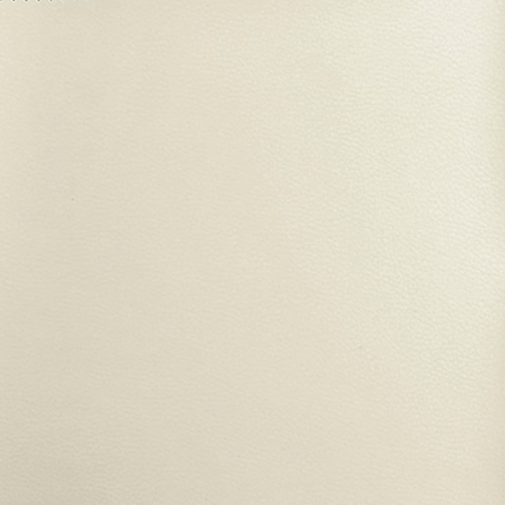 Fotoliu rabatabil electric, crem, piele ecologică GartenMobel Dekor