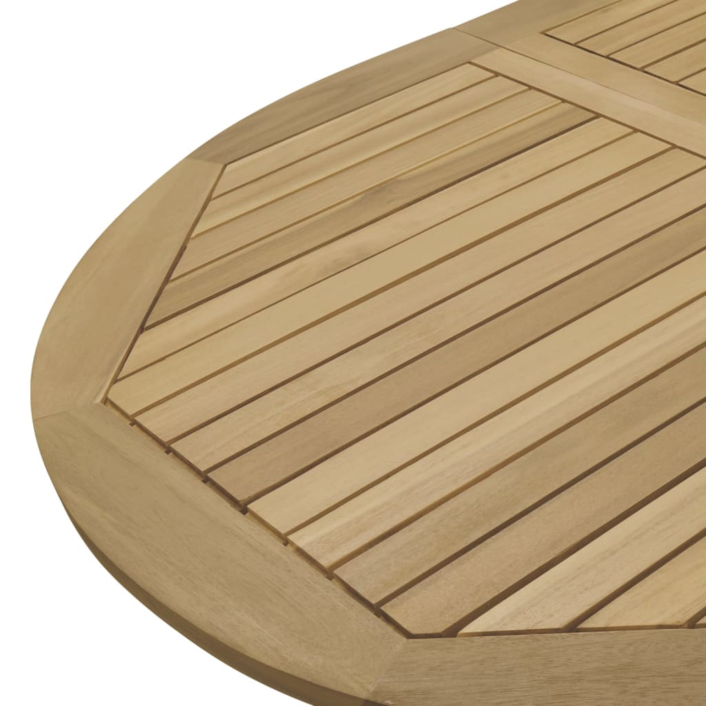 Set mobilier de grădină, 7 piese, lemn masiv de acacia GartenMobel Dekor
