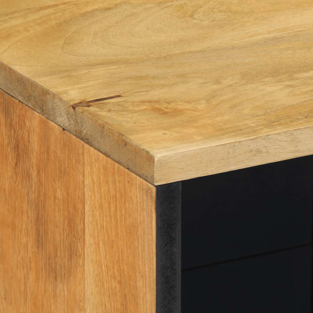 Bufetă maro 80x33x75 cm lemn masiv de mango GartenMobel Dekor