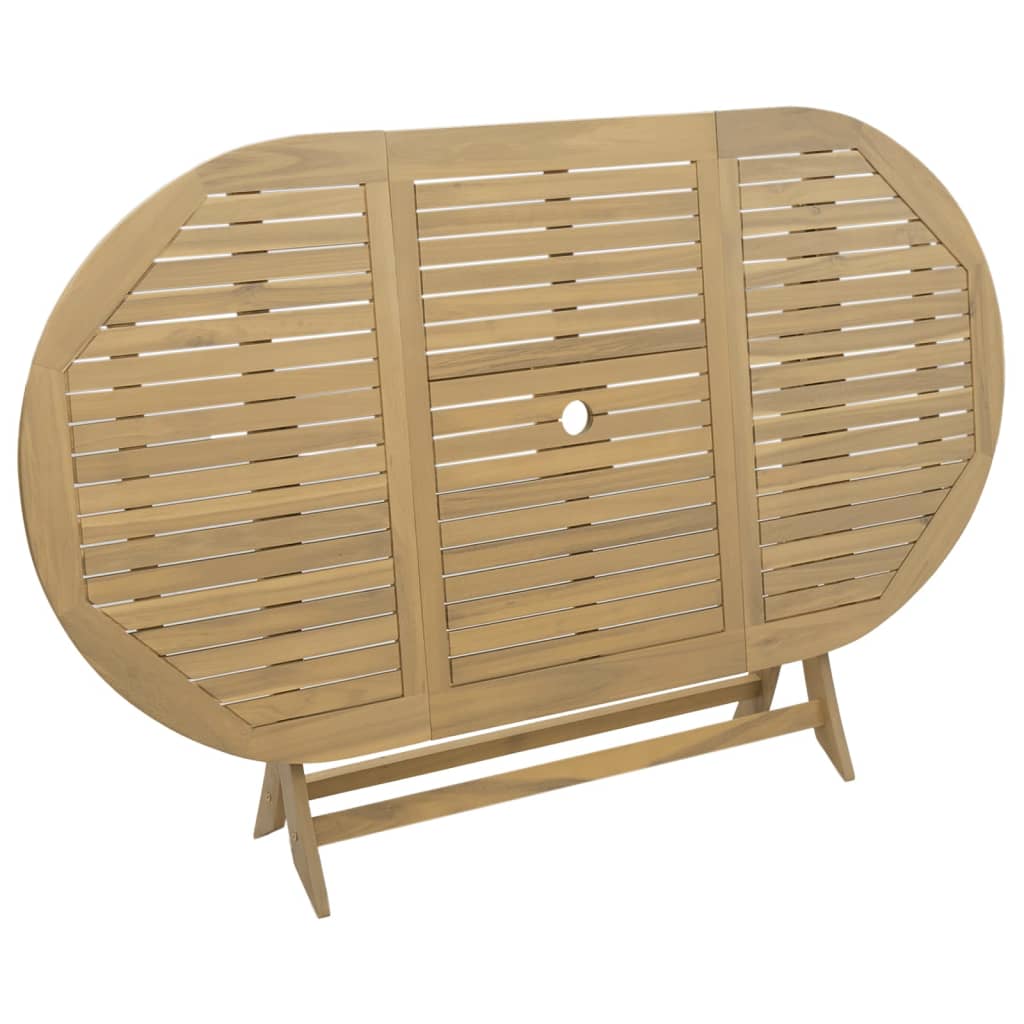 Masă de grădină pliabilă, 160x85x75 cm, lemn masiv de acacia GartenMobel Dekor