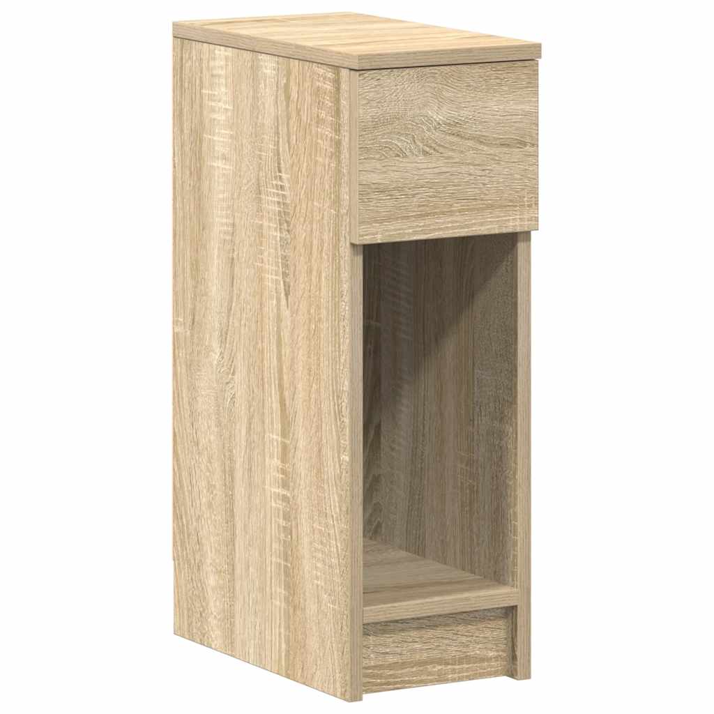 Noptiera cu sertar Stejar Sonoma 20x36x60 cm GartenMobel Dekor