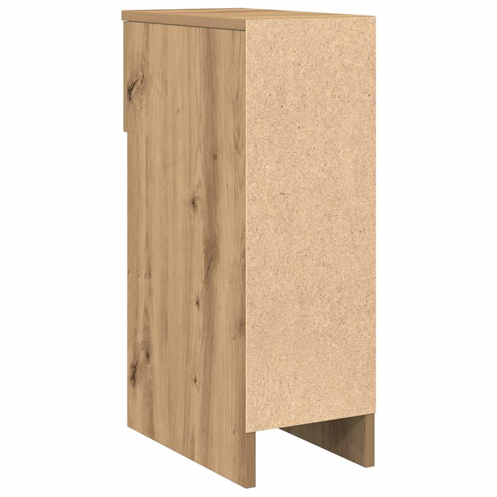 Noptiera cu sertar Stejar artizanal 20x36x60 cm GartenMobel Dekor