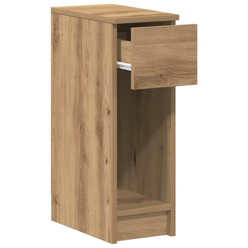 Noptiera cu sertar Stejar artizanal 20x36x60 cm GartenMobel Dekor