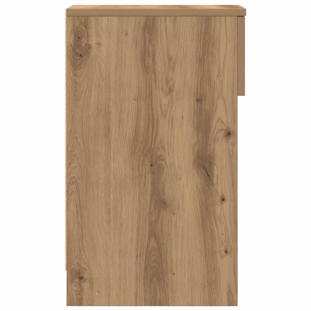 Noptiera cu sertar Stejar artizanal 20x36x60 cm GartenMobel Dekor