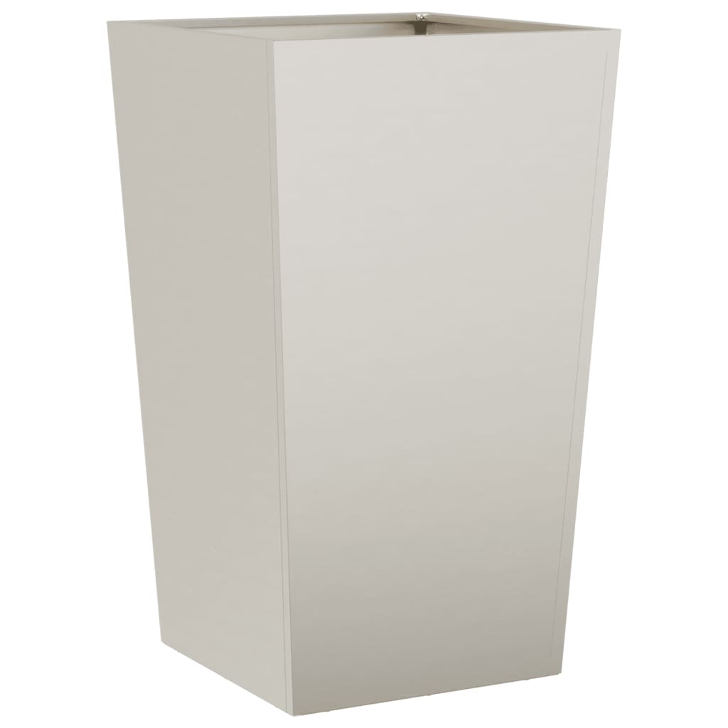 Jardinier de grădină 45x45x75 cm Oțel pentru intemperii GartenMobel Dekor
