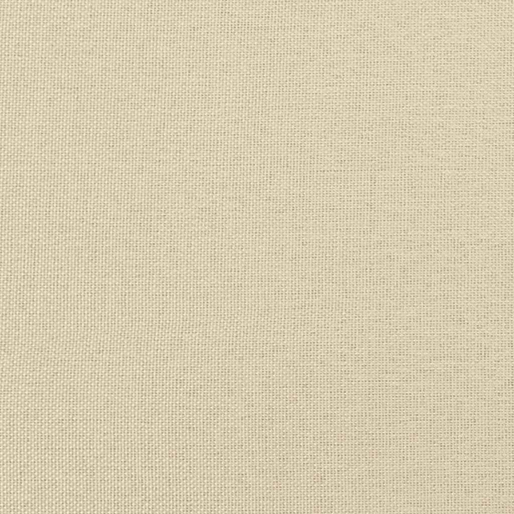 Set de canapele cu perne, 3 piese, crem, textil GartenMobel Dekor