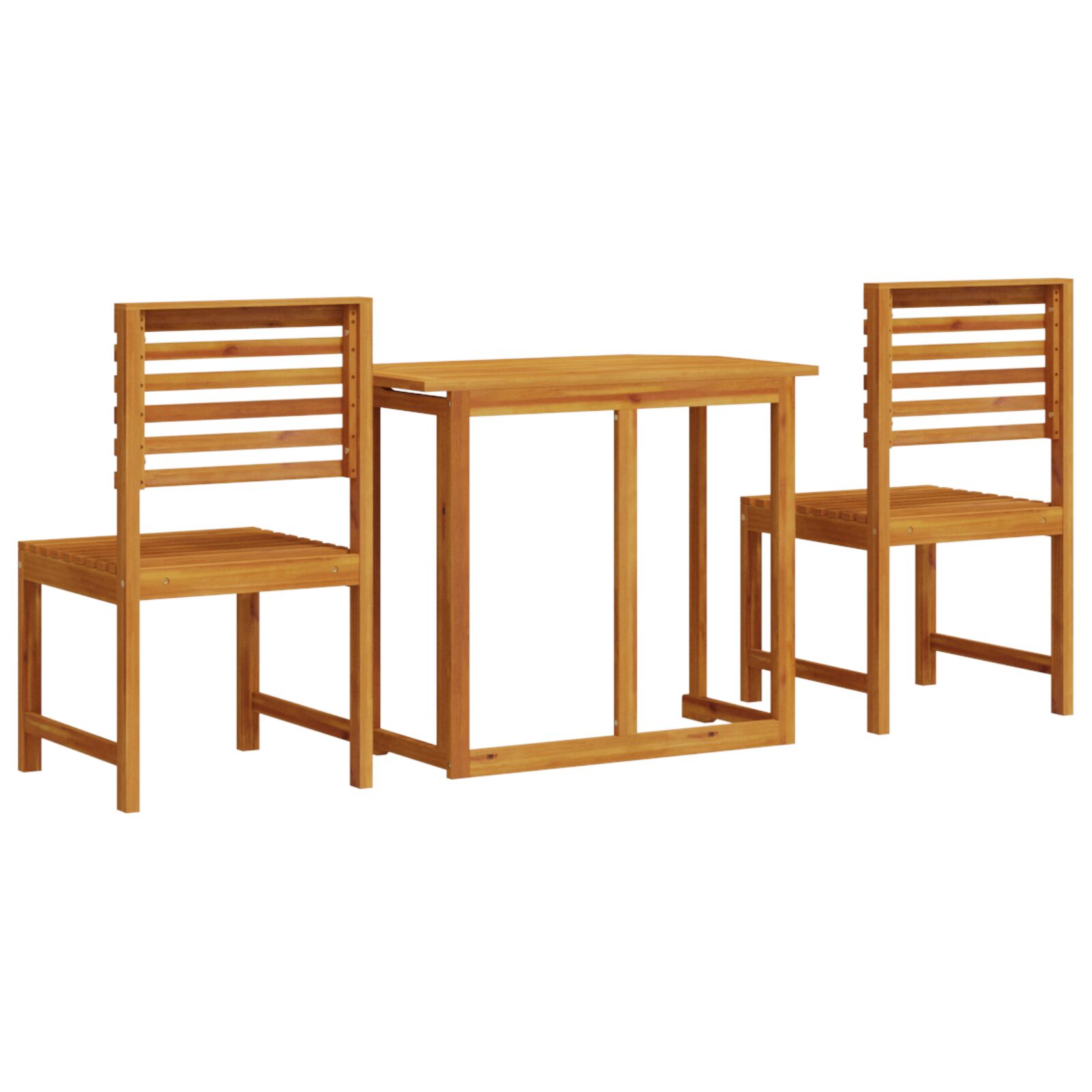 Set Bistro Grădină 3 Piese Lemn Masiv Acacia GartenMobel Dekor