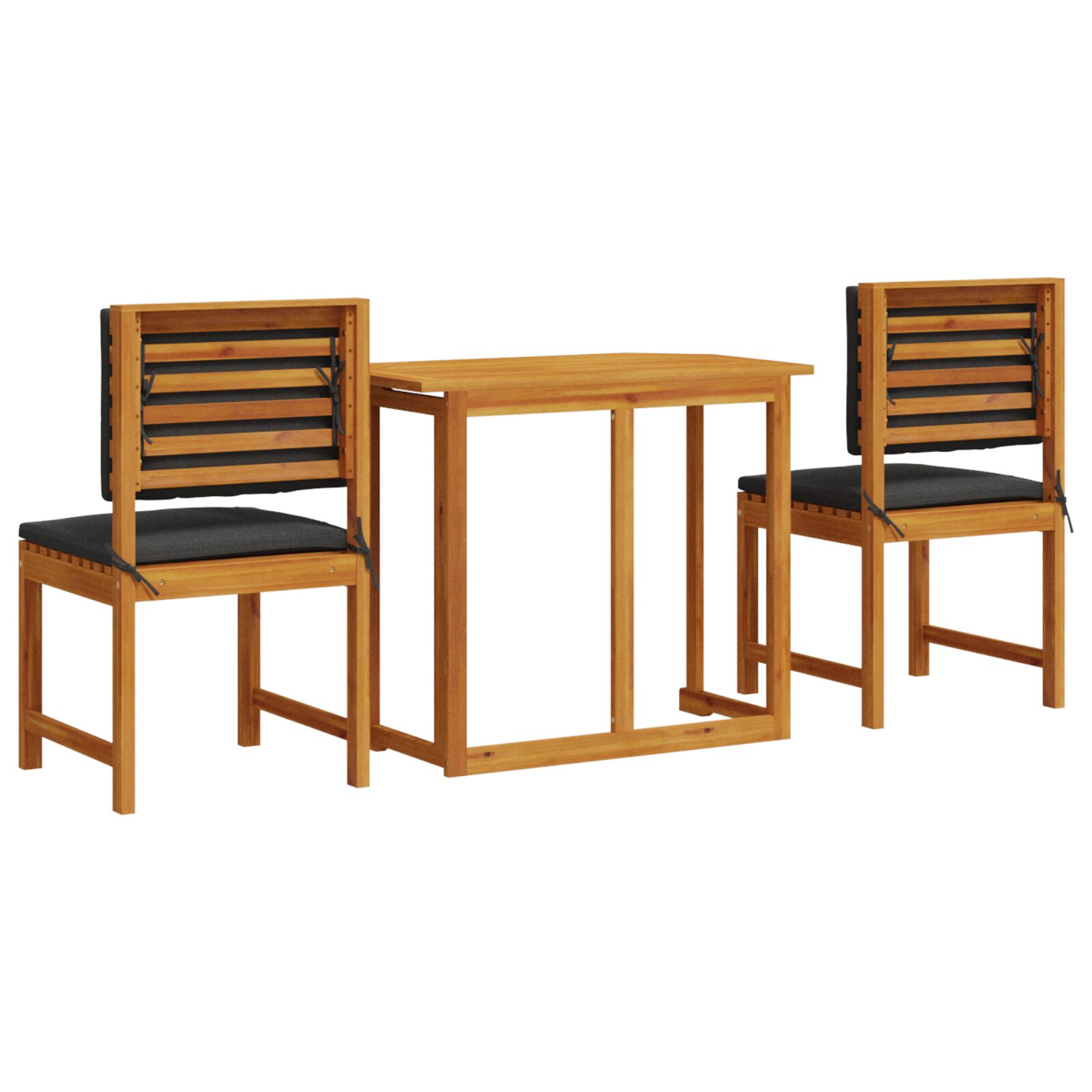 Set de dining pentru grădină , 3 piese, din lemn masiv de acacia GartenMobel Dekor