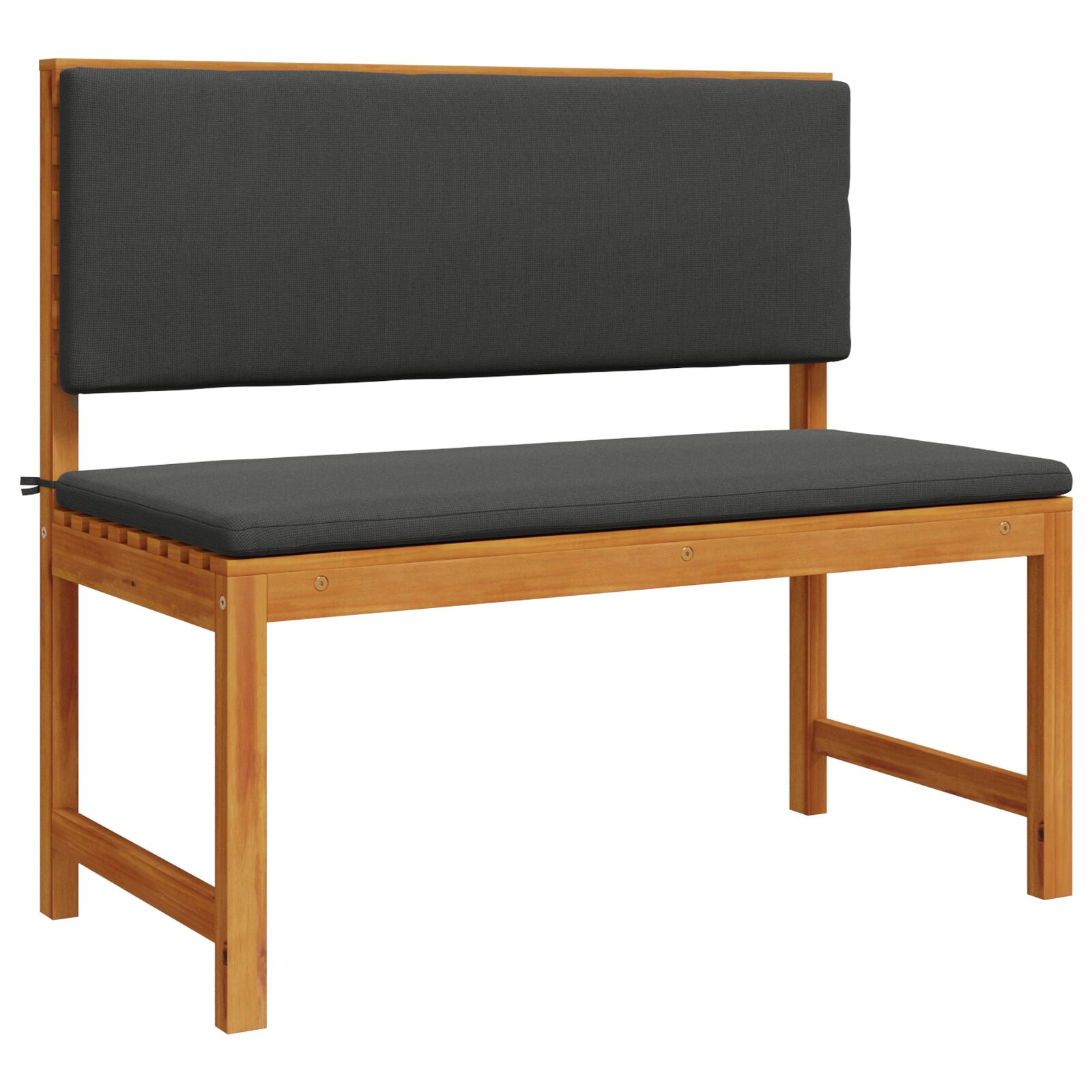 Set de dining pentru grădină 4 piese cu perne din lemn masiv de acacia GartenMobel Dekor