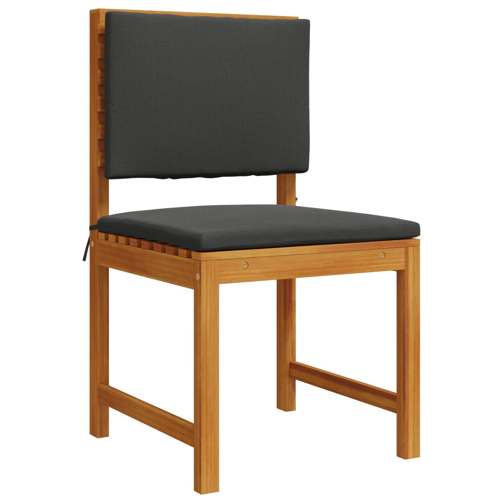 Set de dining pentru grădină 4 piese cu perne din lemn masiv de acacia GartenMobel Dekor