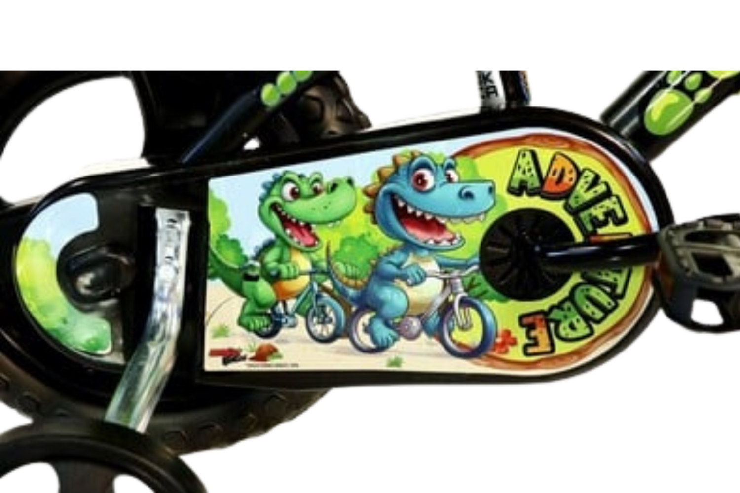 Bicicleta copii 12'' Aventurile dinozaurului PlayLearn Toys