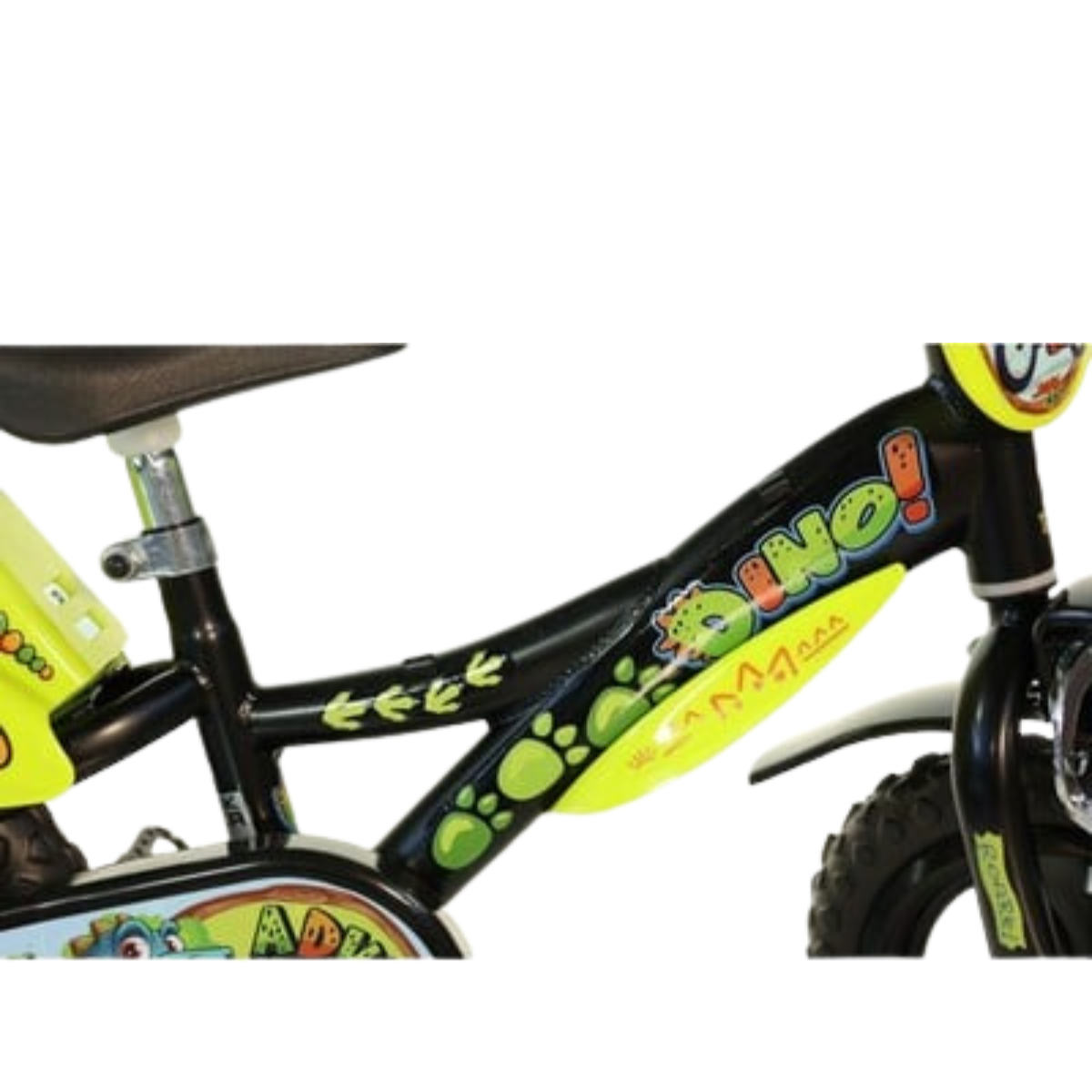 Bicicleta copii 14'' Aventurile dinozaurului PlayLearn Toys