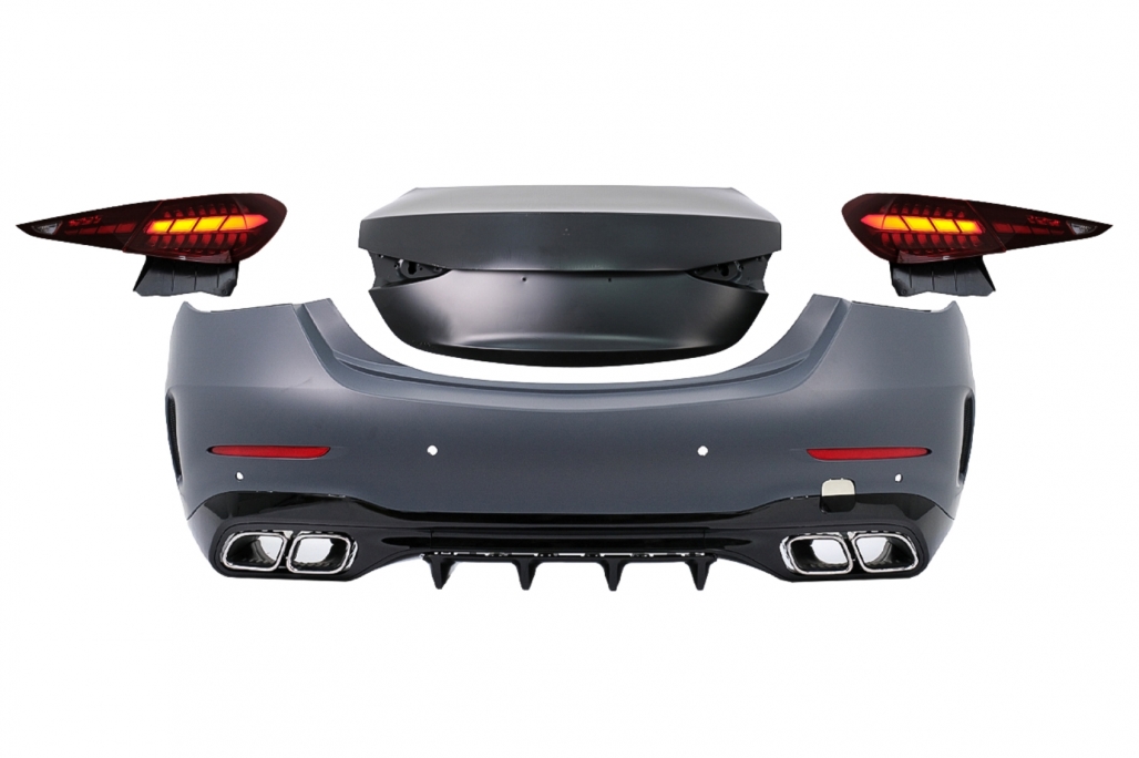 Pachet Exterior Mercedes C-Class W205 Sedan (2018-2022) Conversie la W206 C63 Design Performance AutoTuning