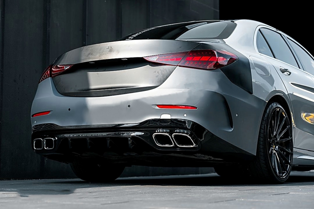 Pachet Exterior Mercedes C-Class W205 Sedan (2018-2022) Conversie la W206 C63 Design Performance AutoTuning