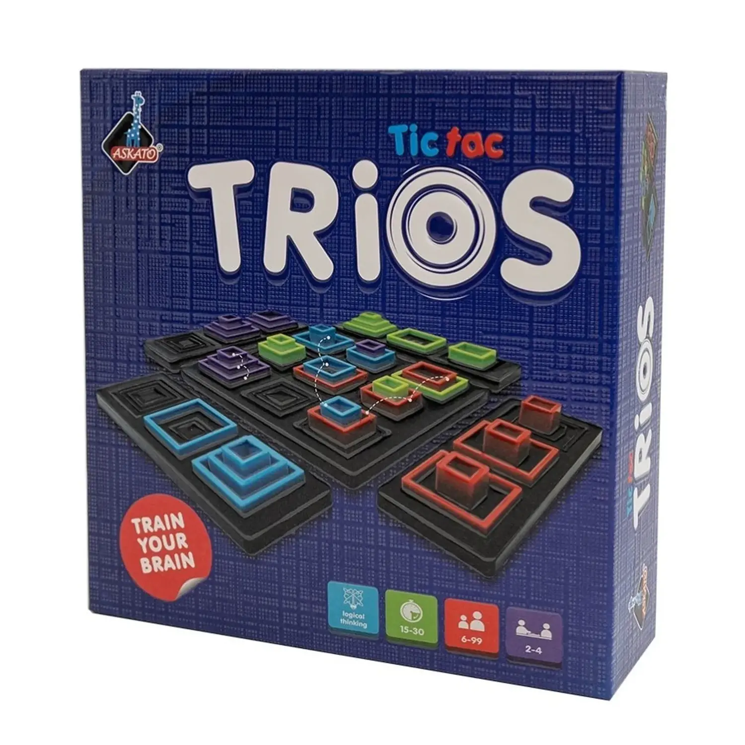 Joc de logica - Tic Tac Trios PlayLearn Toys