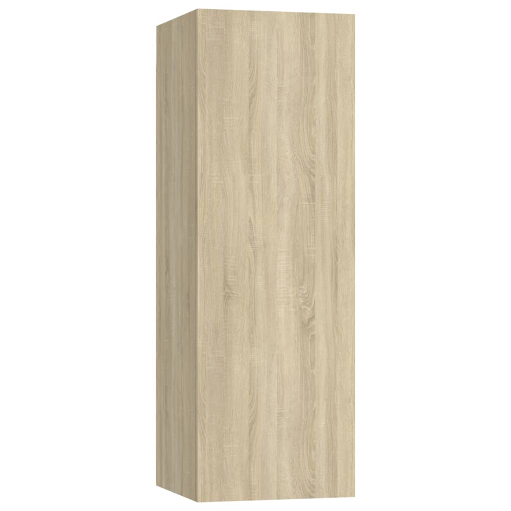 Set de dulapuri TV, 10 piese, stejar sonoma, lemn prelucrat GartenMobel Dekor