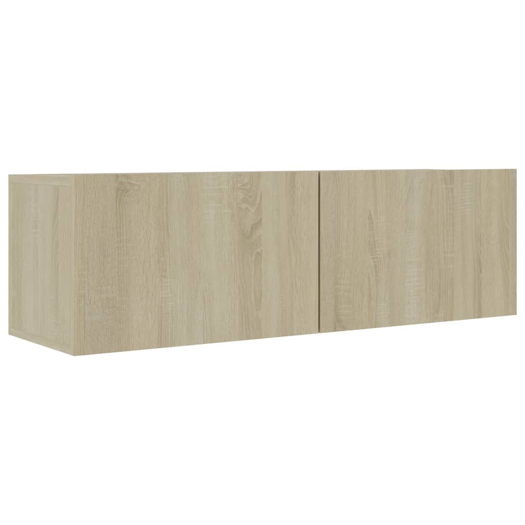 Set de dulapuri TV, 6 piese, stejar sonoma, lemn prelucrat GartenMobel Dekor