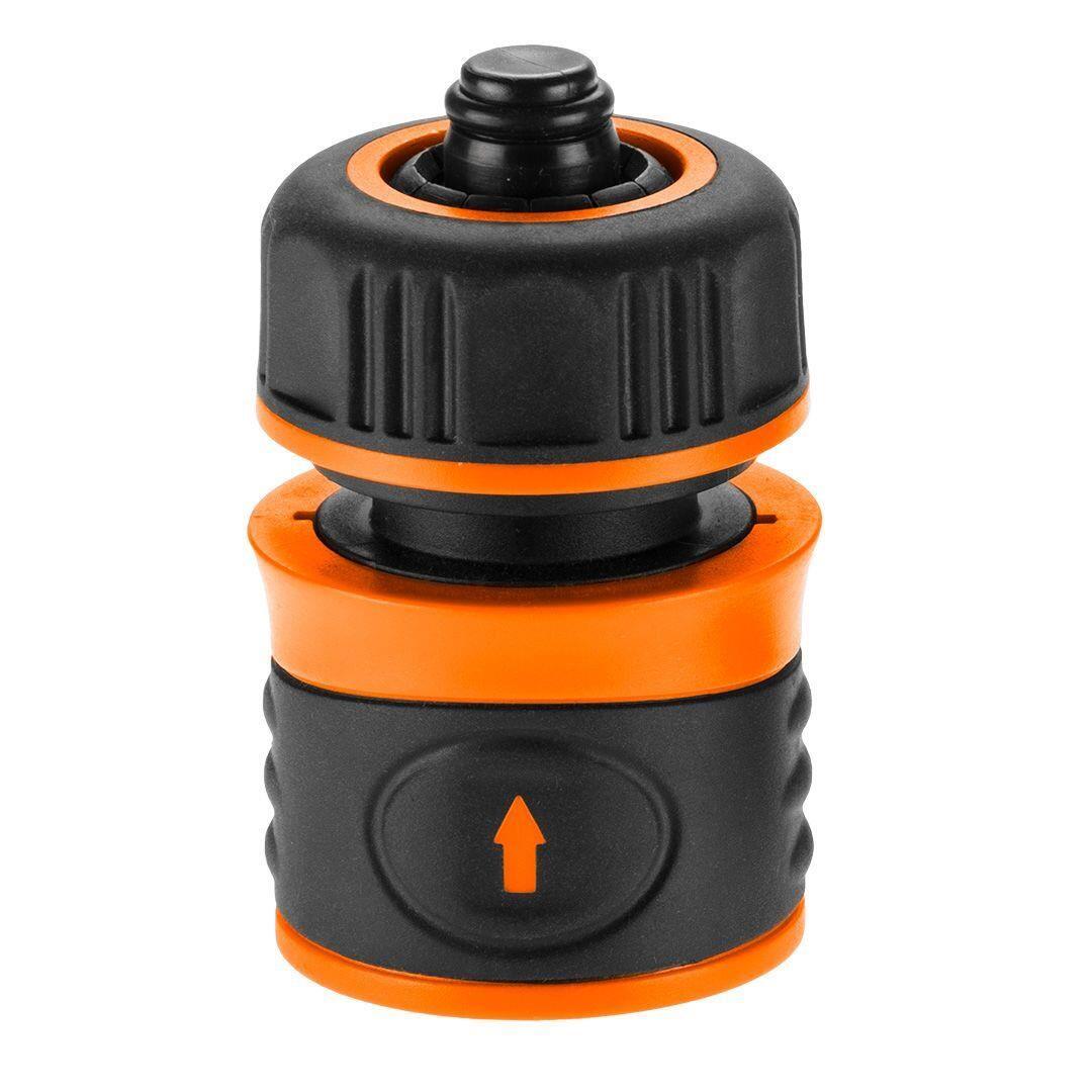 Furtun de gradina, 6 straturi, antirasucire, cu 2 cuple si adaptor, 1/2