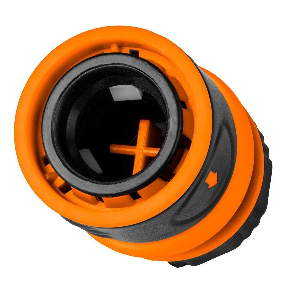 Furtun de gradina, 6 straturi, antirasucire, cu 2 cuple si adaptor, 1/2