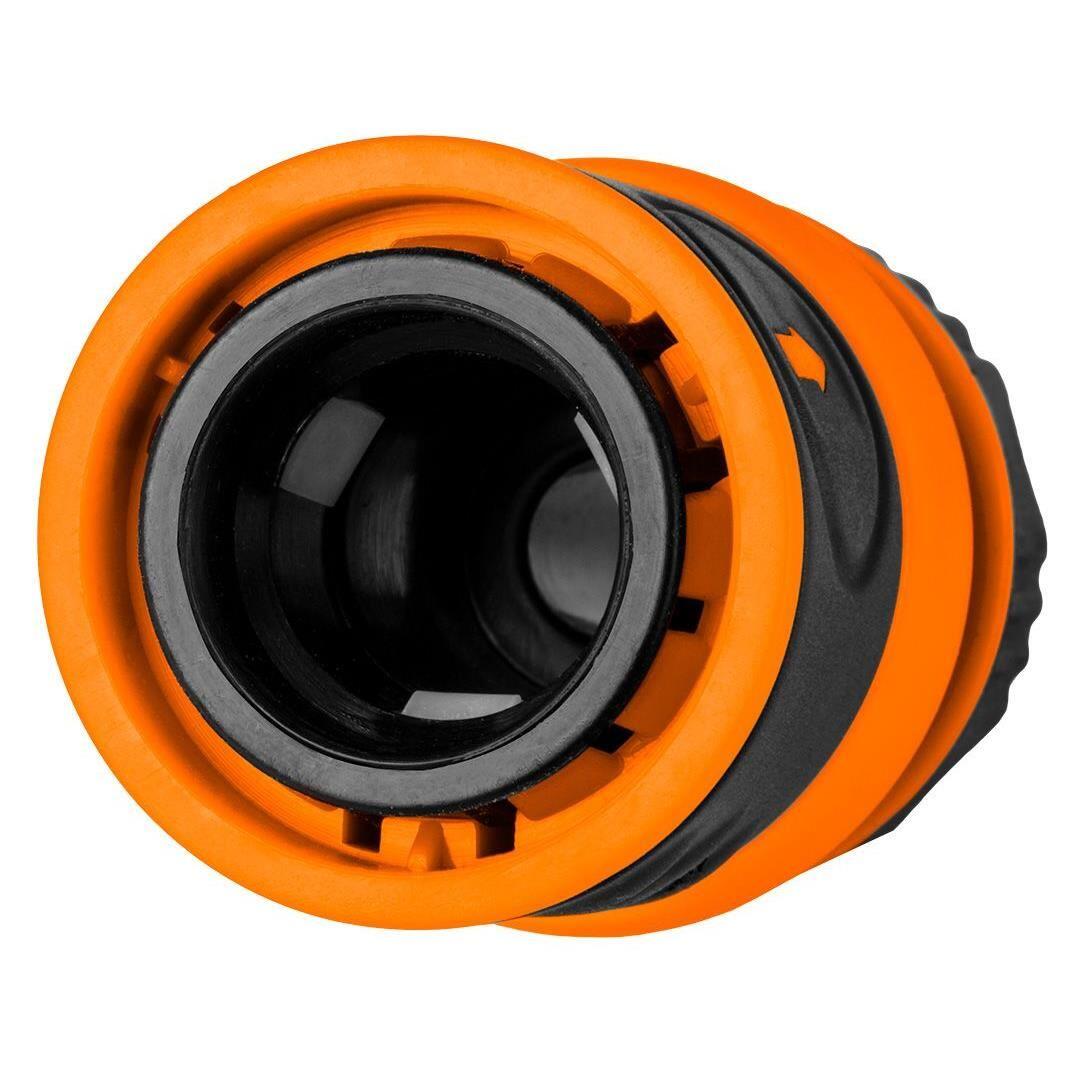 Furtun de gradina, 6 straturi, antirasucire, cu 2 cuple si adaptor, 1/2