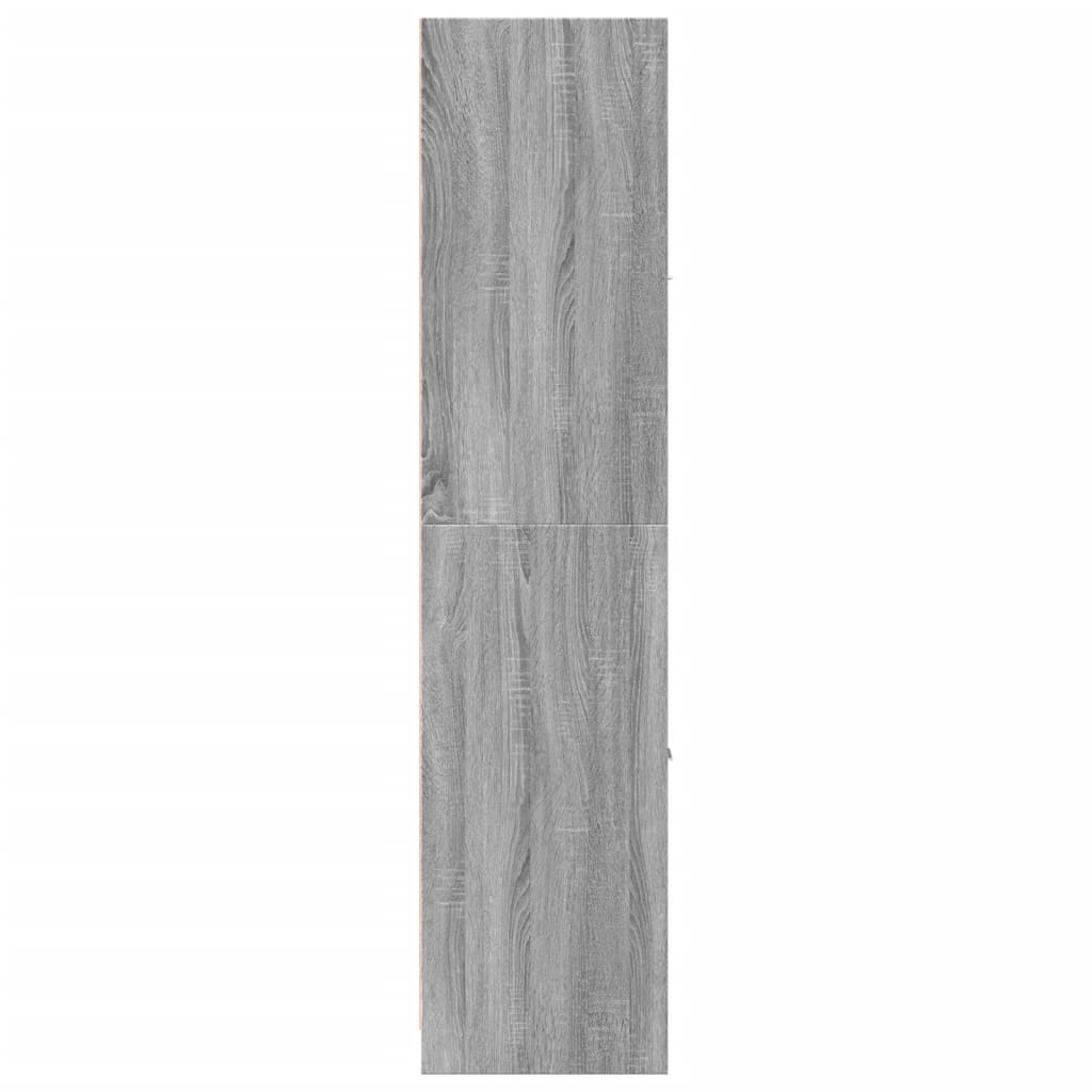 Dulap de farmacie, sonoma gri, 40x41x174,5 cm, lemn prelucrat GartenMobel Dekor