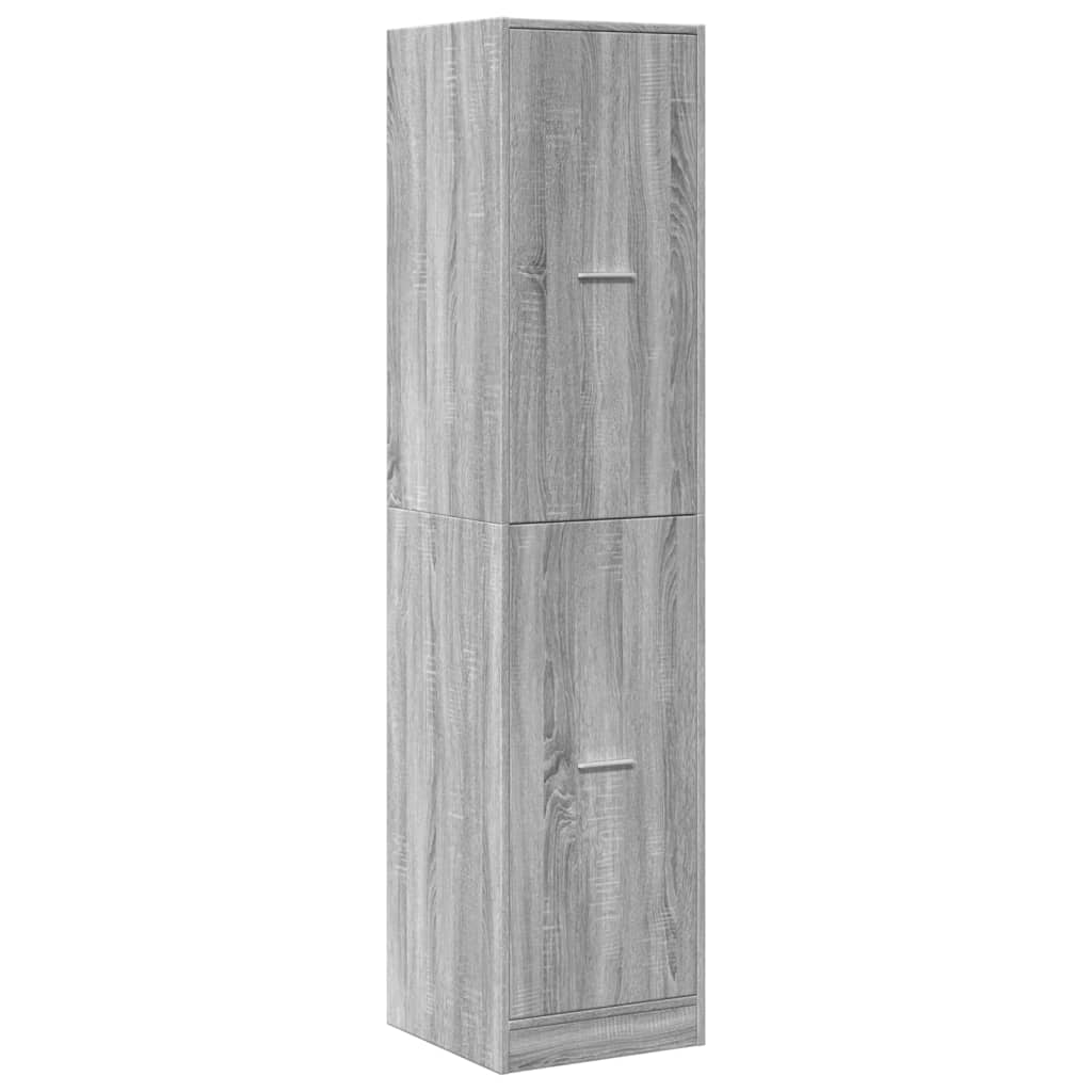 Dulap de farmacie, sonoma gri, 40x41x174,5 cm, lemn prelucrat GartenMobel Dekor