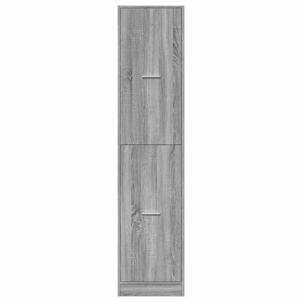 Dulap de farmacie, sonoma gri, 40x41x174,5 cm, lemn prelucrat GartenMobel Dekor