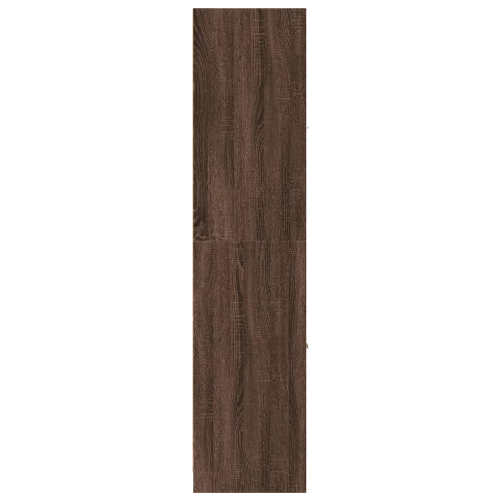 Dulap de farmacie, stejar maro, 40x41x174,5 cm, lemn prelucrat GartenMobel Dekor