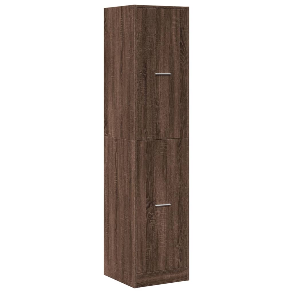 Dulap de farmacie, stejar maro, 40x41x174,5 cm, lemn prelucrat GartenMobel Dekor