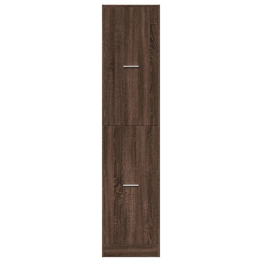 Dulap de farmacie, stejar maro, 40x41x174,5 cm, lemn prelucrat GartenMobel Dekor