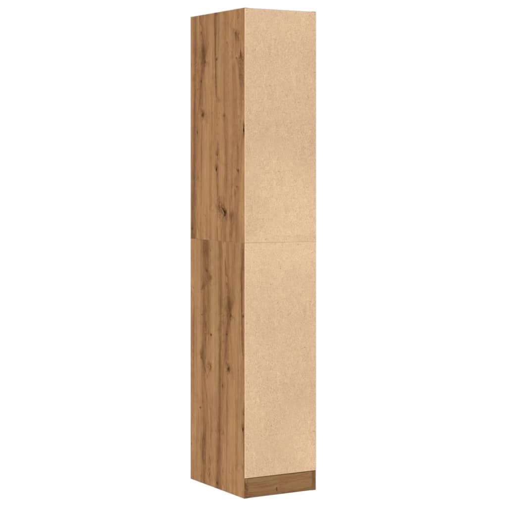 Dulap farmacie, stejar artizanal, 30x41x174,5cm, lemn prelucrat GartenMobel Dekor