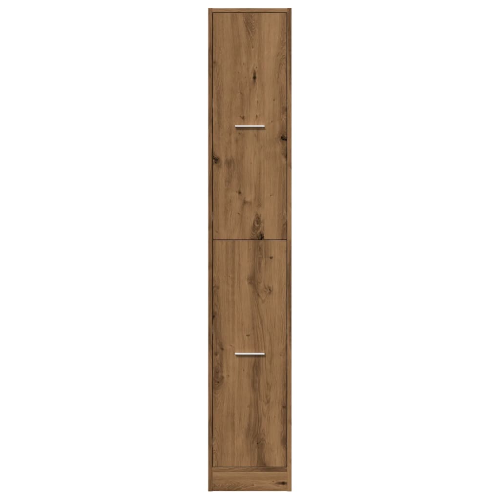 Dulap farmacie, stejar artizanal, 30x41x174,5cm, lemn prelucrat GartenMobel Dekor