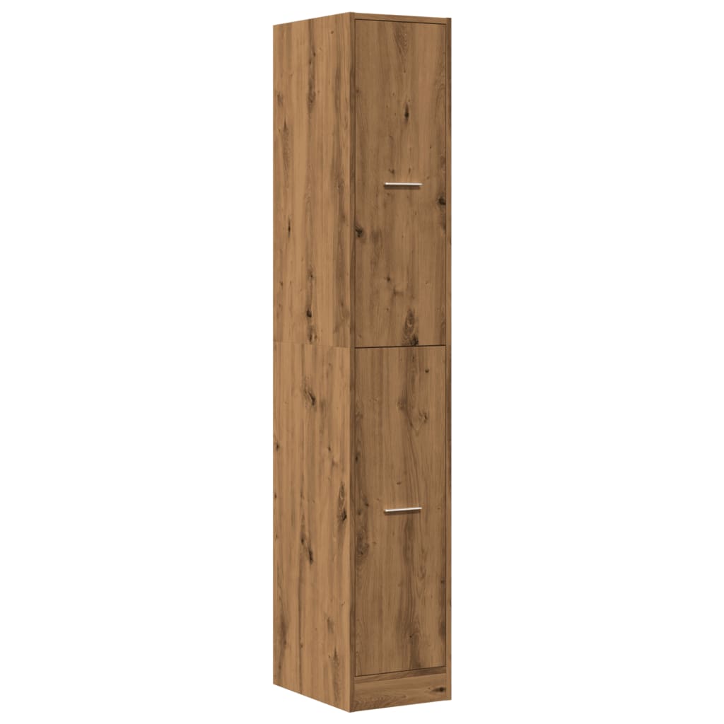 Dulap farmacie, stejar artizanal, 30x41x174,5cm, lemn prelucrat GartenMobel Dekor