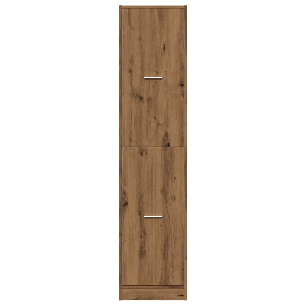 Dulap farmacie, stejar artizanal, 40x41x174,5cm, lemn prelucrat GartenMobel Dekor