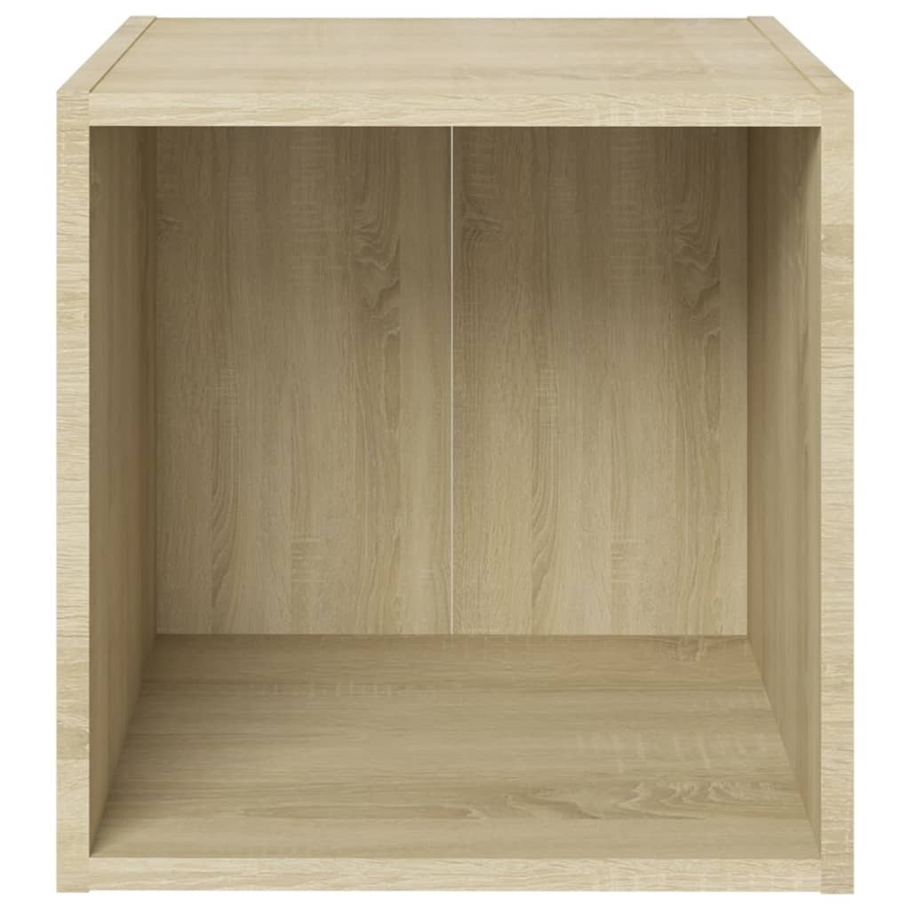 Set de dulapuri TV, 3 piese, stejar Sonoma, lemn prelucrat GartenMobel Dekor