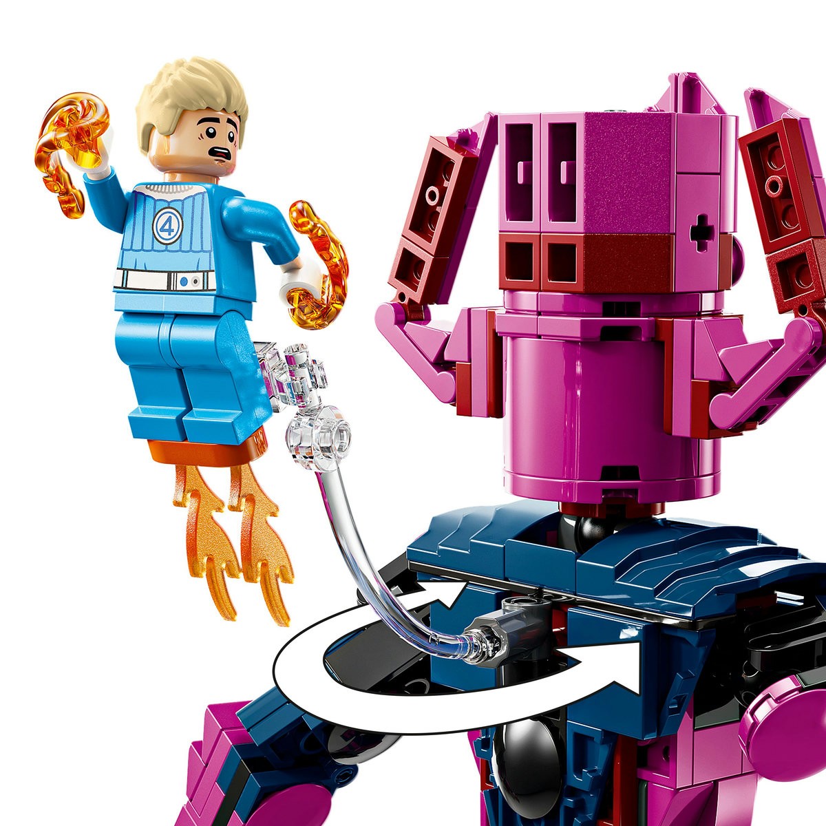 LEGO SUPER HEROES FIGURINA DE CONSTRUCIE CEI 4 FANTASTICI VS GALACTUS 76316 SuperHeroes ToysZone