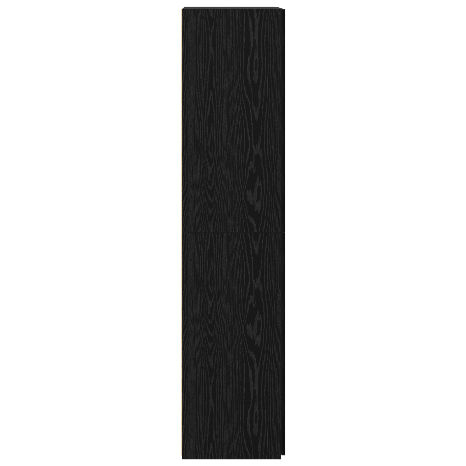 Bufet înalt Stejar negru 40x42.5x185 cm Lemn solid GartenMobel Dekor