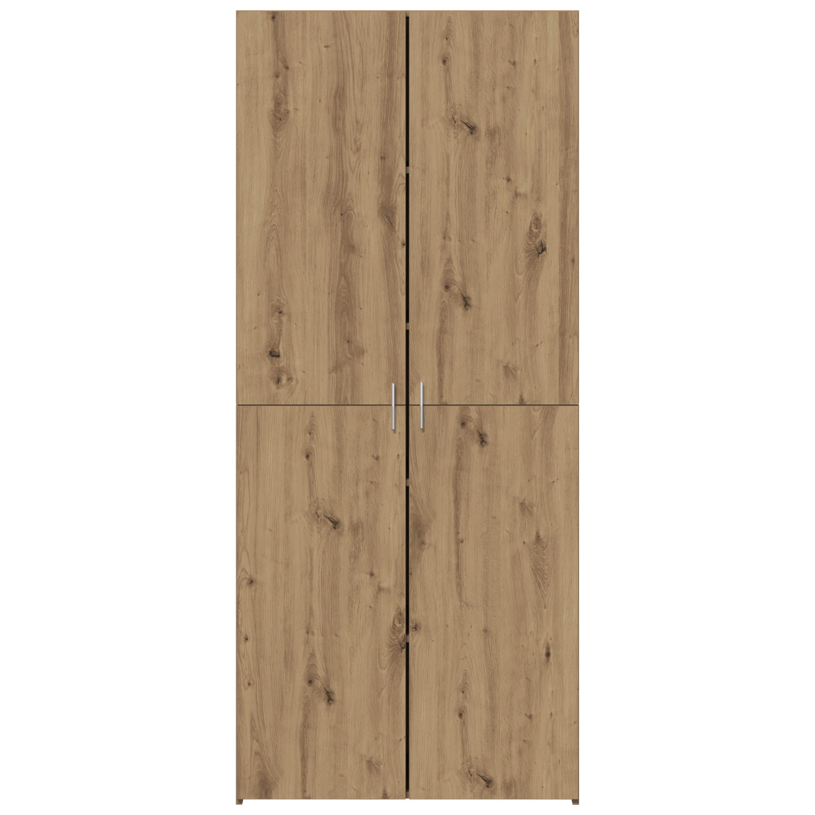 Bufet înalt din stejar artizanal 40x42.5x185 cm lemn ingineresc GartenMobel Dekor