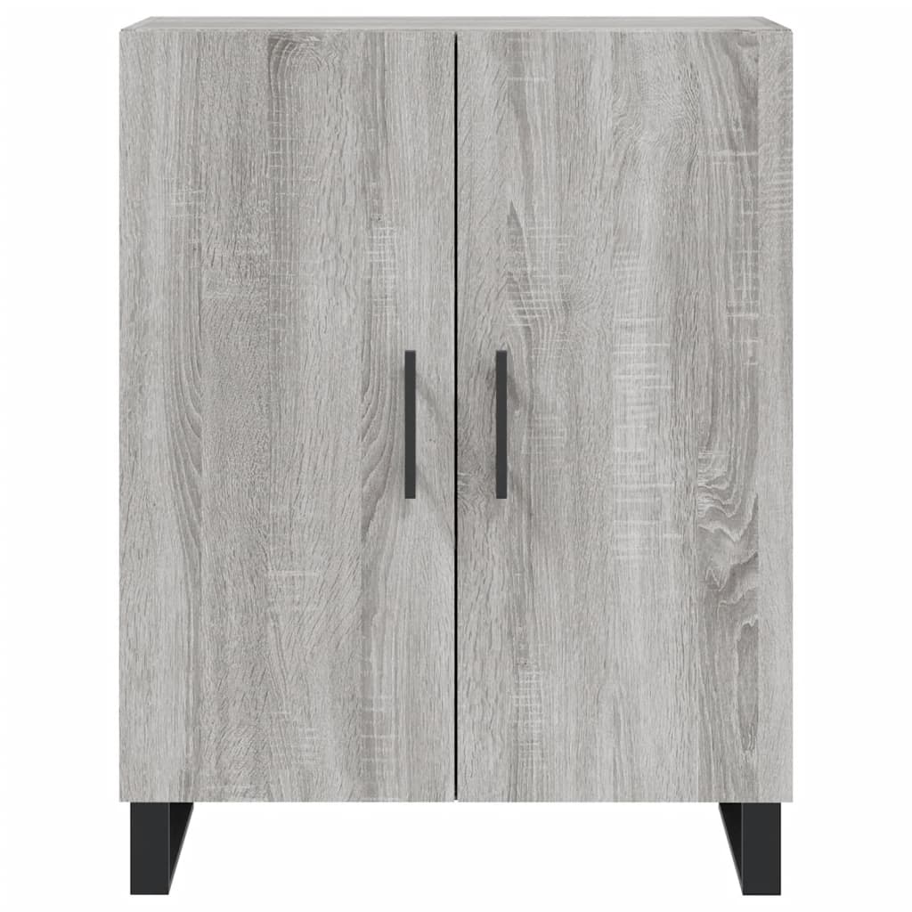 Dulap înalt, gri sonoma, 69,5x34x180 cm, lemn compozit GartenMobel Dekor