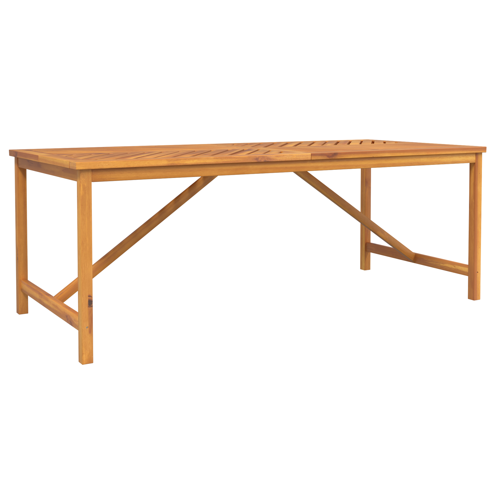 Set de Dining pentru Grădină cu 7 Piese din Lemn Masiv de Acacia GartenMobel Dekor