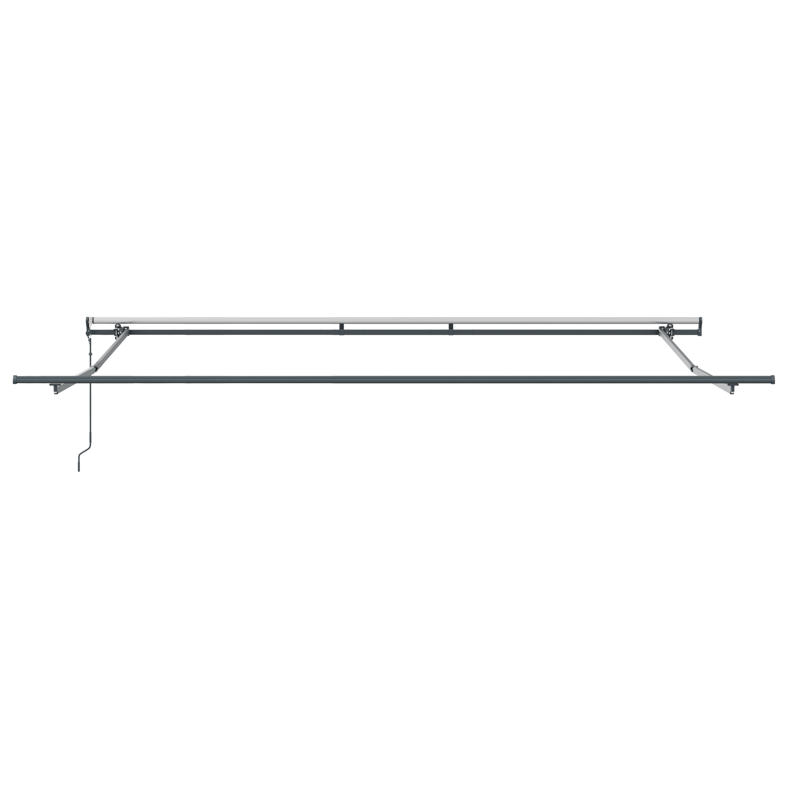 Marchiză automată retractabilă roșie 400x300 cm,  Material de înlocuire pentru marchiză 4x3 m cadru roșu GartenMobel Dekor