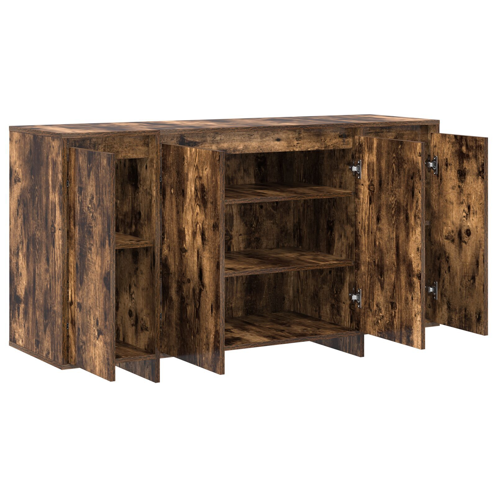 Bufet din Stejar Afumat Stejar Afumat Lemn 135 x 41 x 75 cm GartenMobel Dekor