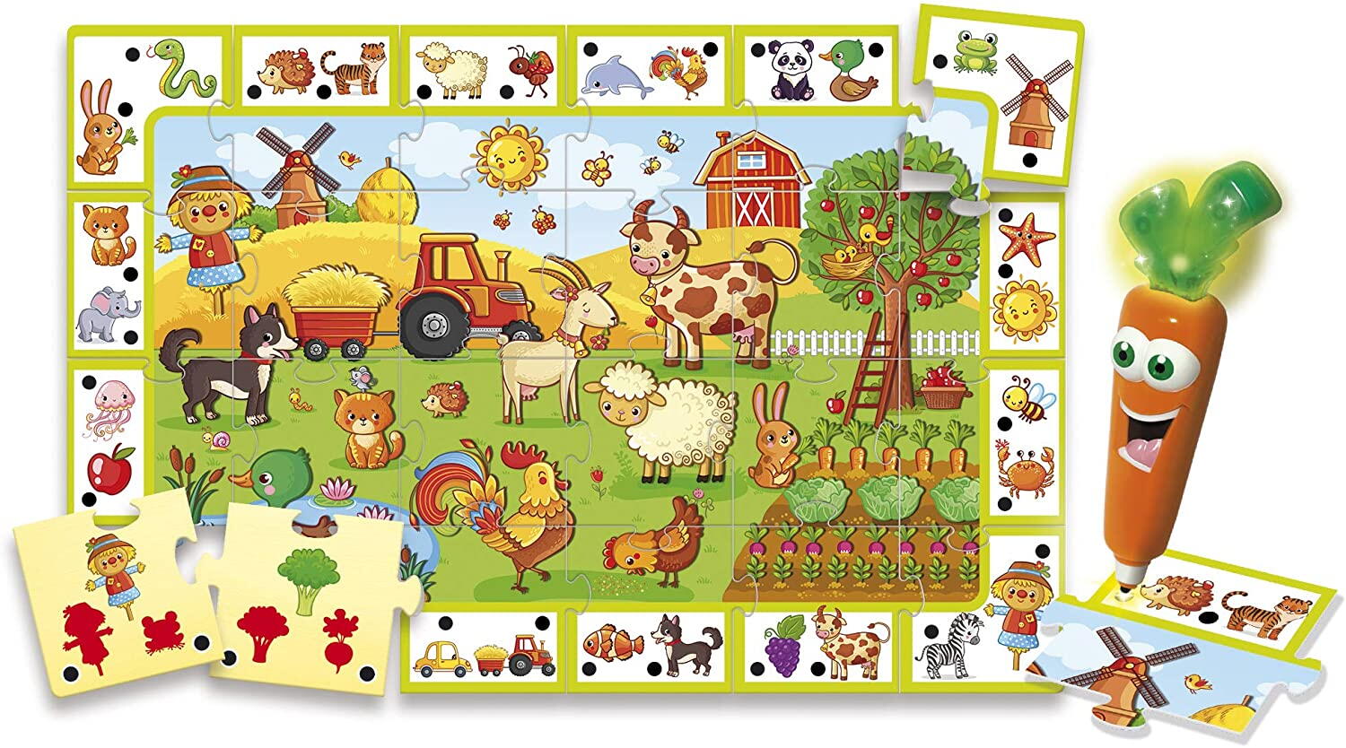 Joc cu pix interactiv - Ferma PlayLearn Toys