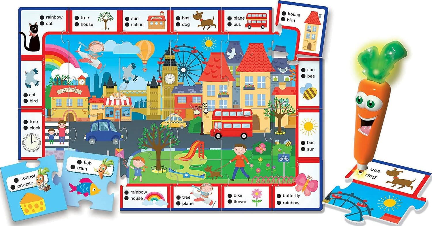 Joc cu pix interactiv - Primele cuvinte in engleza PlayLearn Toys