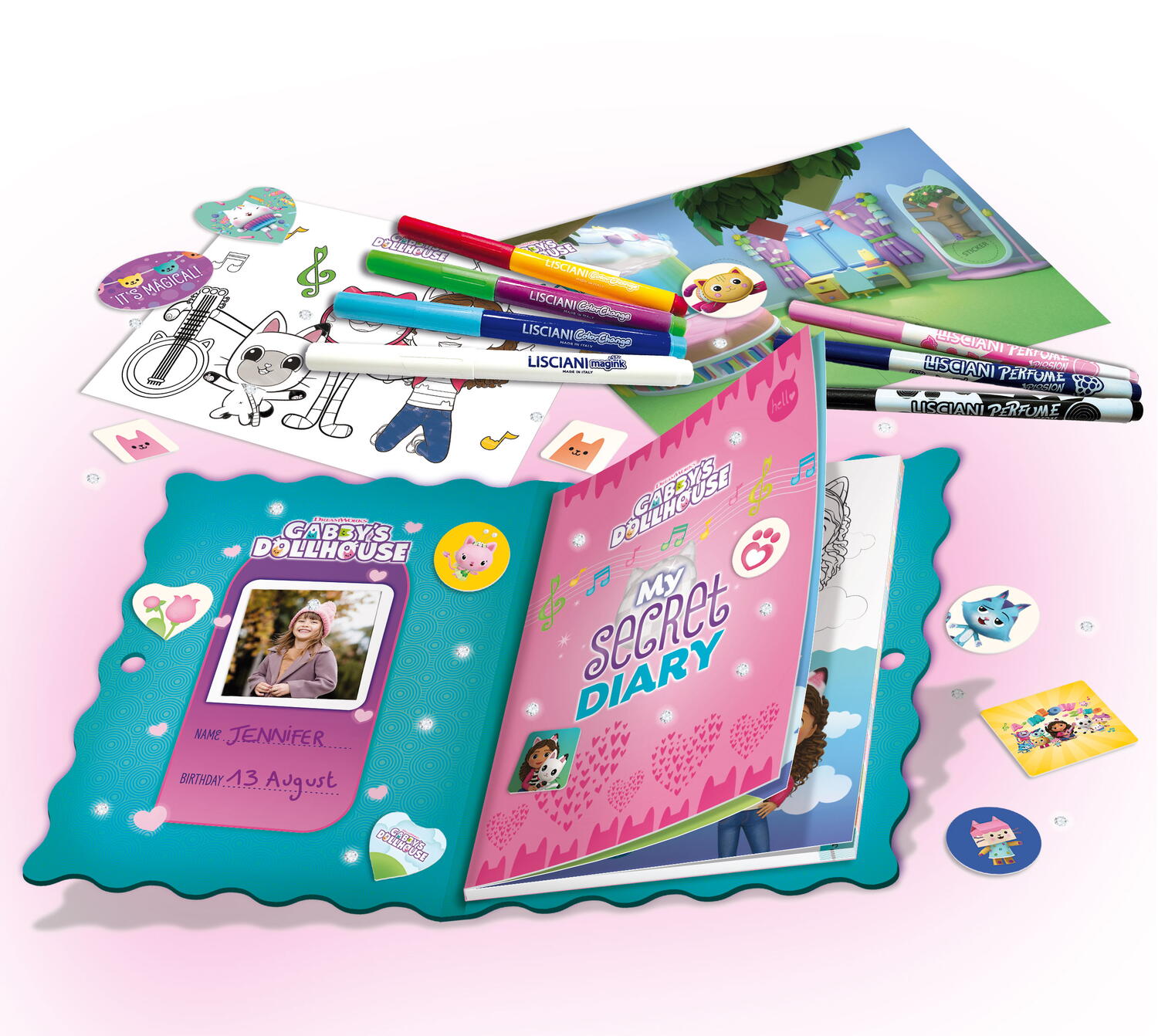 Jurnalul meu secret - Gabby's Dollhouse PlayLearn Toys