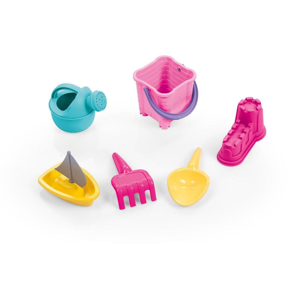 Masuta de activitati 3 in 1 pentru copii - Alb& roz PlayLearn Toys