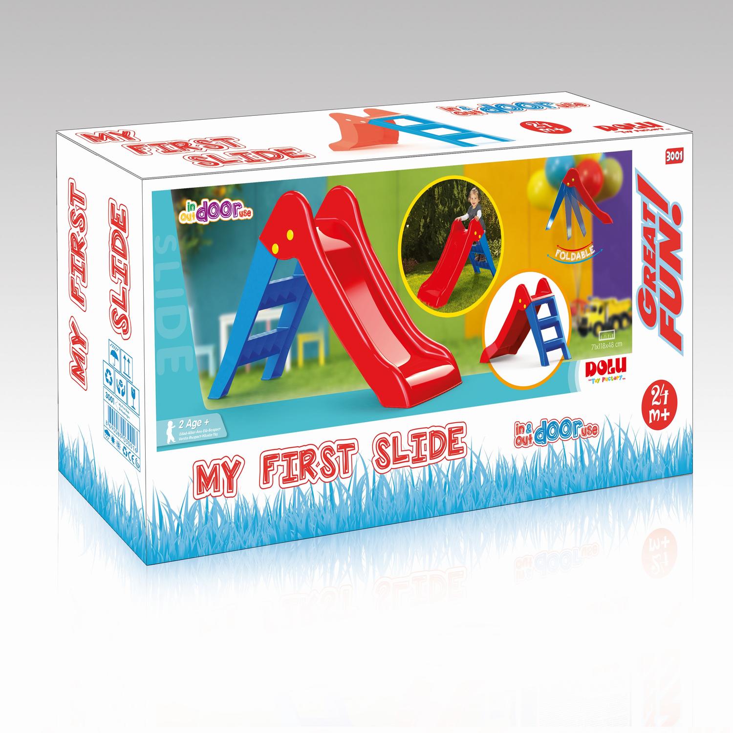 Primul meu tobogan - viu colorat PlayLearn Toys