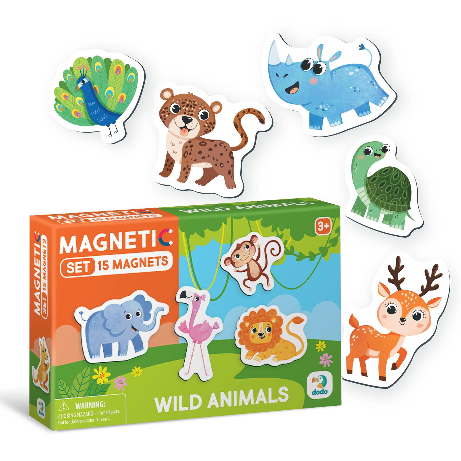Set magneti - Animale salbatice PlayLearn Toys
